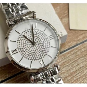 Full star female watch quartz with diamond