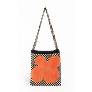 Braided bag diagonal span shopping bag