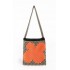 Braided bag diagonal span shopping bag