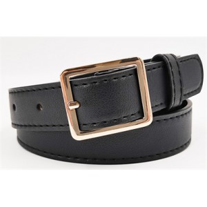 All-match jeans PU belt