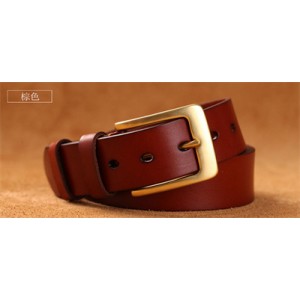 Men's casual cowhide belt