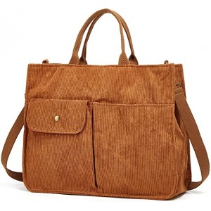 Tote Bag Women Corduroy Hobo Bag 